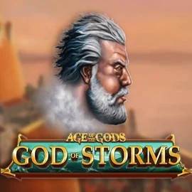Age Of The Gods: God of Storms by Playtech, showcased at mrpachoscasino.com – game logo
