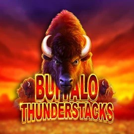 Buffalo Thunderstacks logo by Amatic Industries MrPacho Casino