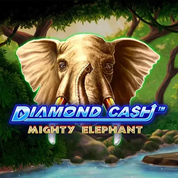 Diamond Cash Mighty Elephant slot visual from Greentube available on mrpachoscasino.com