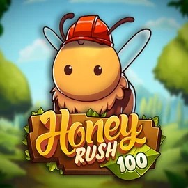 Slots logo of Honey Rush 100 from Play'n GO at MrPacho Casino