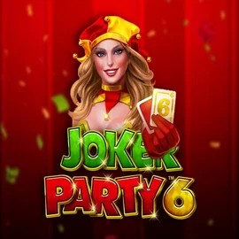 Joker Party 6 slot visual from Greentube available on mrpachoscasino.com