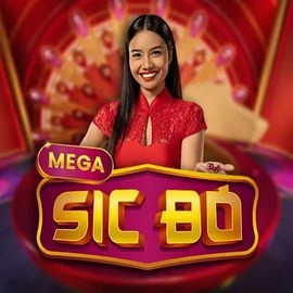 Official Live Casino logo: Mega Sic Bo by Pragmatic Play at MrPacho Casino
