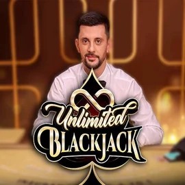 Unlimited Blackjack logo by Ezugi MrPacho Casino